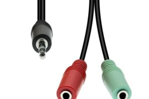 ProXtend 4-Pin to 2x 3-Pin Cable M-F