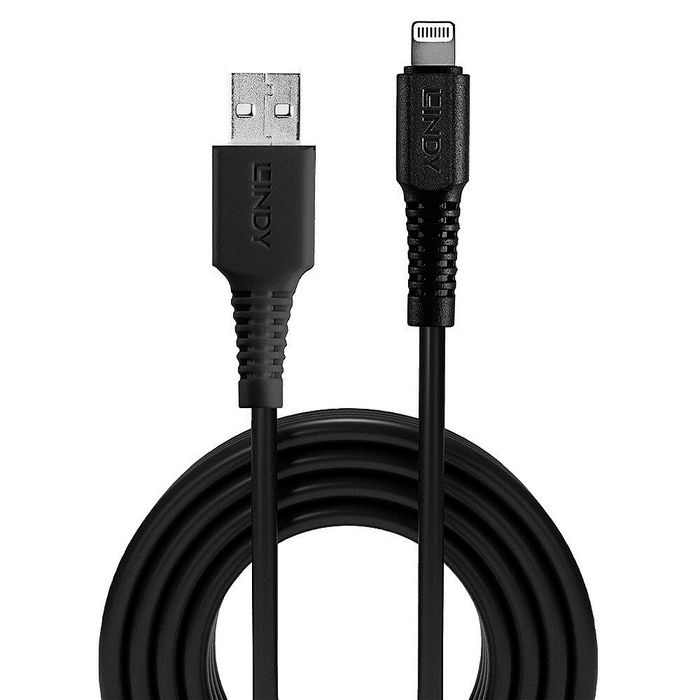 Lindy 0.5m USB Type A to Lightning - Bilde 2