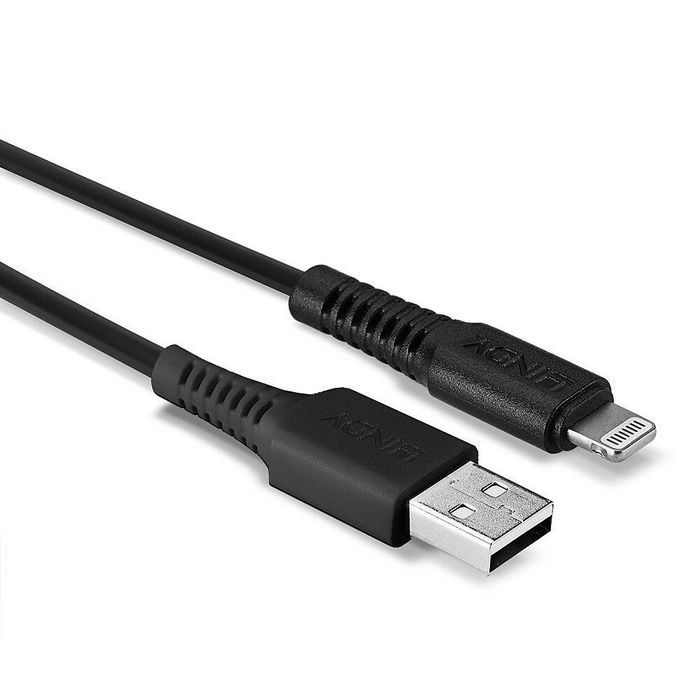 Lindy 0.5m USB Type A to Lightning - Bilde 3