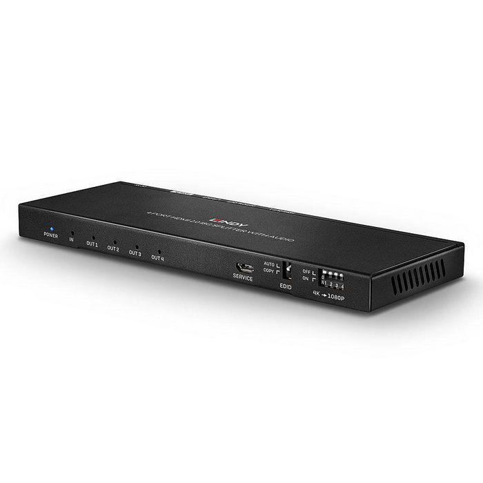 Lindy 4 Port HDMI 18G Splitter with - Bilde 5