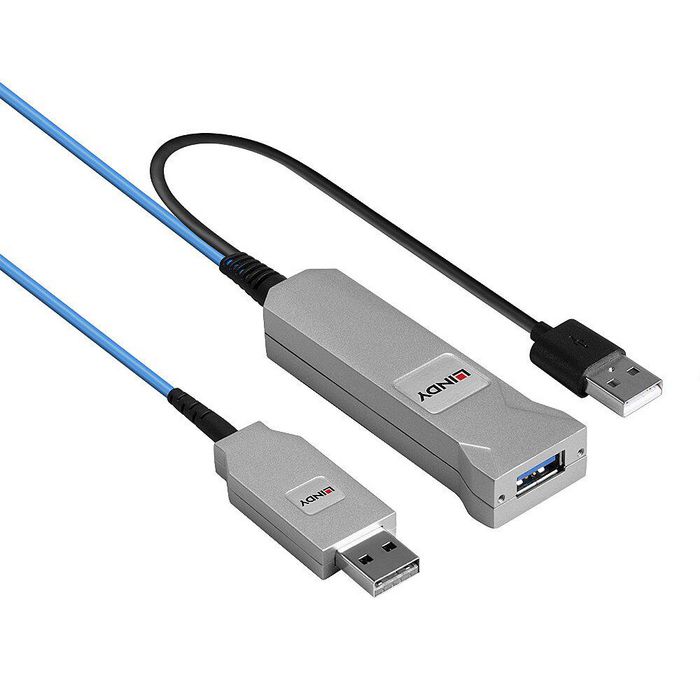 Lindy 30m Fibre Optic USB 3.0 Cable - Bilde 3