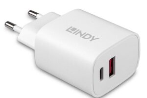 Lindy 20W USB Type A & C Charger