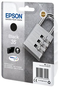 Padlock Singlepack Black 35 - Bilde 4