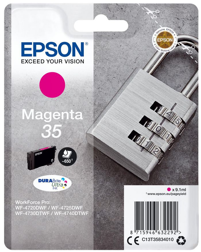EPSON 35 Ink Magenta 9,1ml Blister