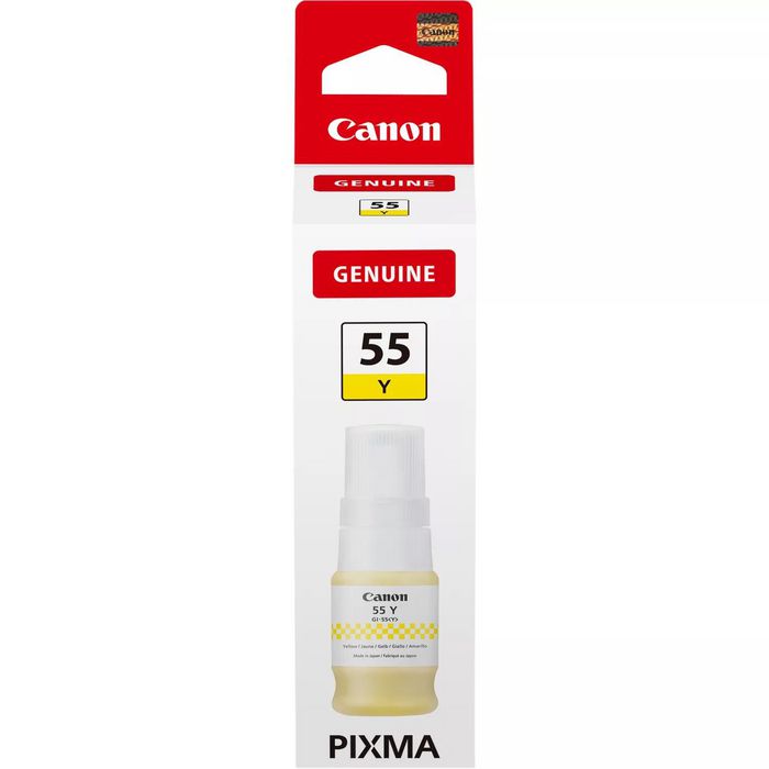 CANON gi-55 Ink Cartridge Yellow Europe - Bilde 2