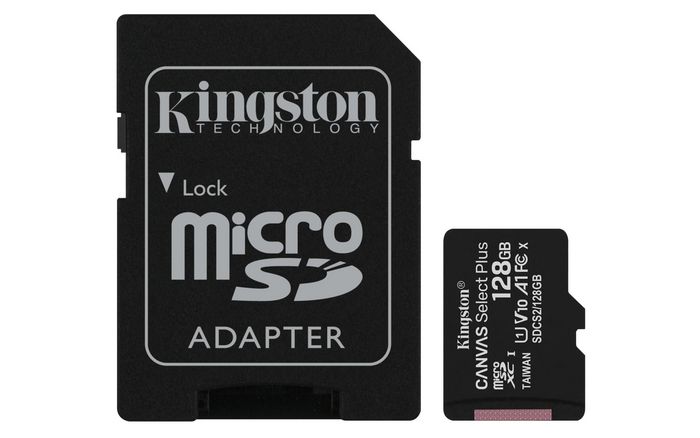 Kingston 128GB micSDXC Canvas Select