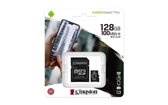 Kingston 128GB micSDXC Canvas Select - Bilde 5