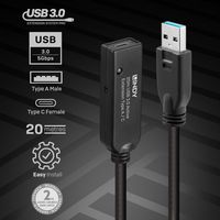 Lindy 20m USB 3.0 Active Extension - Bilde 12