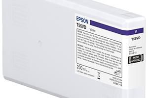 EPSON T55WD Violet Ink Cartridge 200ml