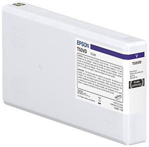 EPSON T55WD Violet Ink Cartridge 200ml