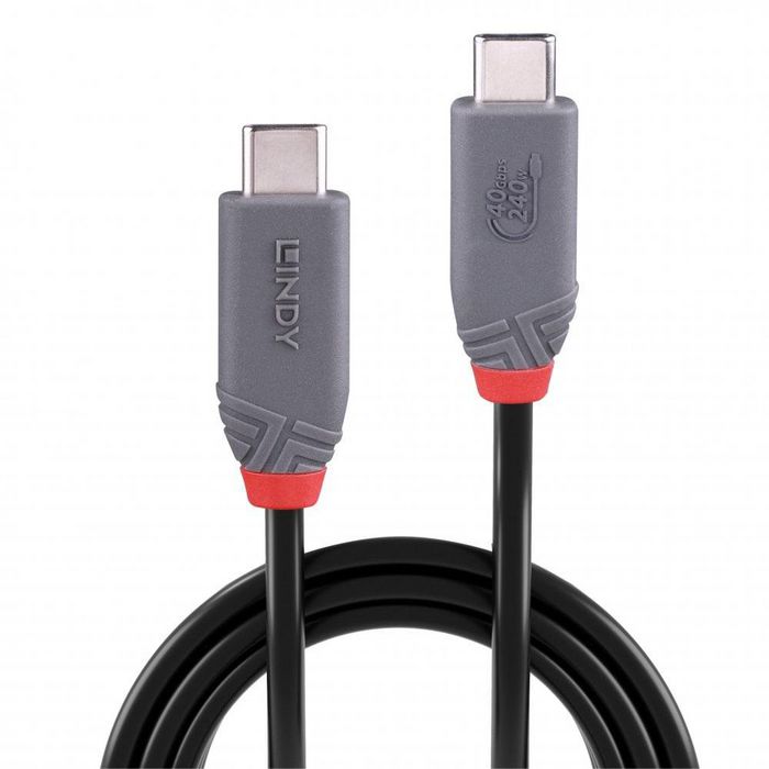 Lindy 2m USB 4 240W Type C Cable, - Bilde 3