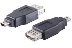 MicroConnect USB A - Mini USB B 5P 0.2m F-M