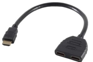 MicroConnect HDMI 19M - 2X HDMI 19F