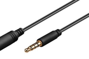 MicroConnect Headphone & Audio Cable, 1m