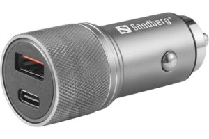 Sandberg Car Charger 1xQC3.0+1xUSBC 48W