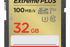 Sandisk EXTREME PLUS 32GB SDHC MEMORY