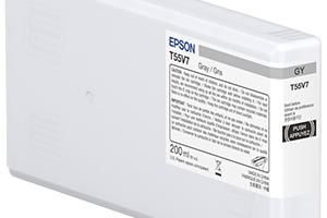 EPSON T55W7 Gray Ink Cartridge 200ml