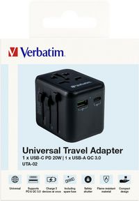 Verbatim Universal Travel Adapter - Bilde 31