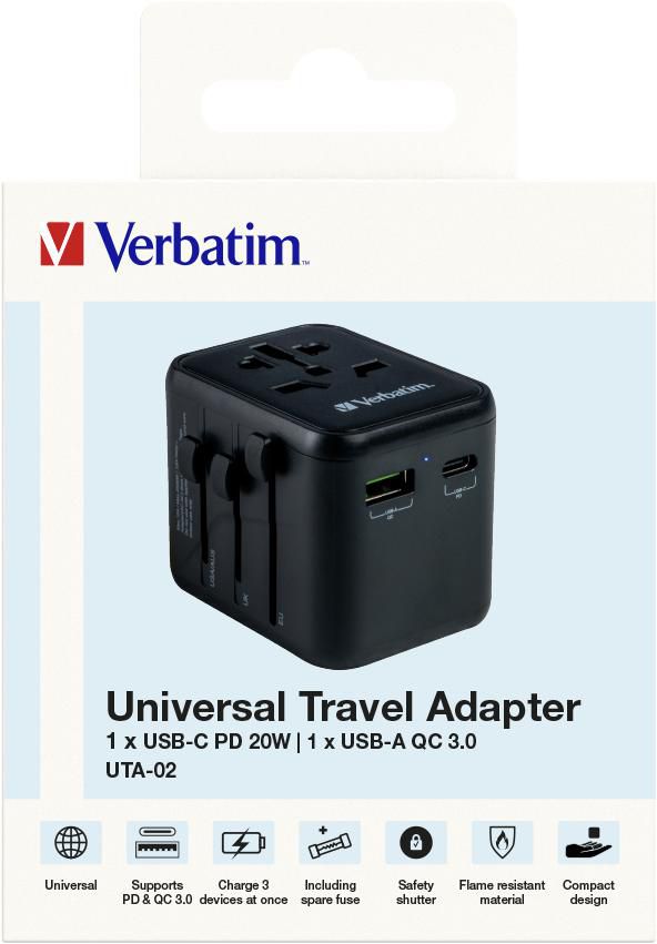 Verbatim Universal Travel Adapter - Bilde 9