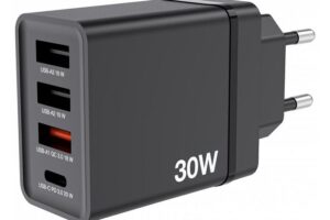 Verbatim USB Wall Charger 30W, Black