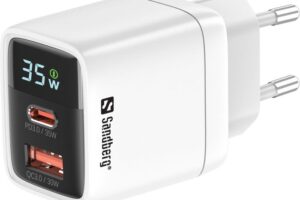 Sandberg 2in1 Charger 1xUSB-C 1xUSB 35W