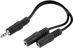 Sandberg MiniJack Splitter 1- to 2