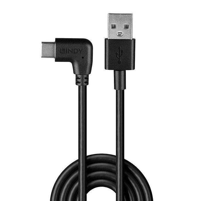 Lindy 0.5m USB 2.0 Type A to C - Bilde 2
