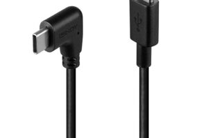 Lindy 1m USB 2.0 Type C Cable, 90°