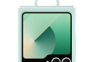 Samsung Flip6 Silicone Case Mint
