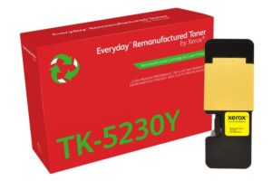ED Rmnfctrd Toner YL repl KYO TK-5230Y