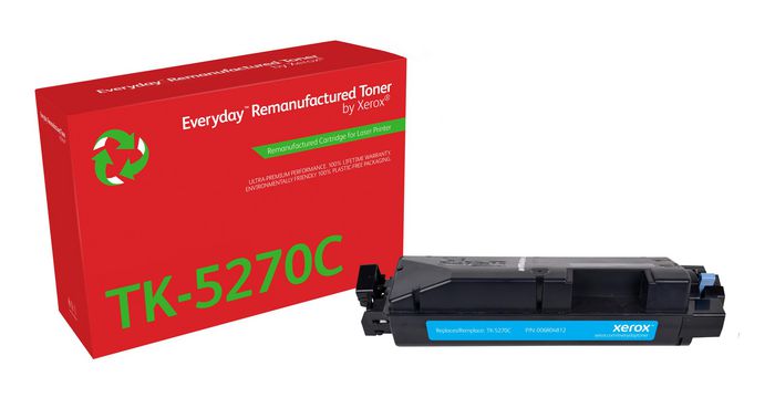 ED Rmnfctrd Toner CY repl KYO TK-5270C