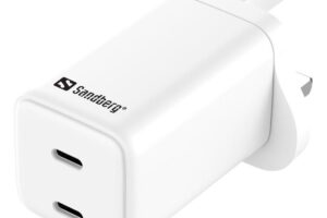 Sandberg AC Charger Dual USB-C PD65W UK