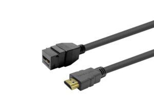 Vivolink Keystone Black HDMI Female to