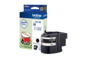 BROTHER LC22UBK Ink black 2400pages
