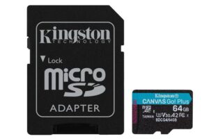 KINGSTON 64GB microSDXC Canvas + Adapter