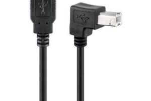 MicroConnect USB2.0 A-B 1.8m M-M, Black