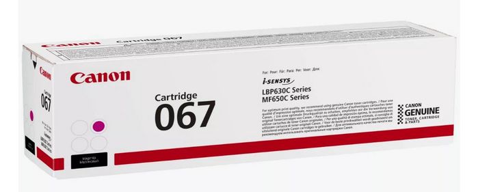 CANON Toner Cartridge 067 Magenta - Bilde 2