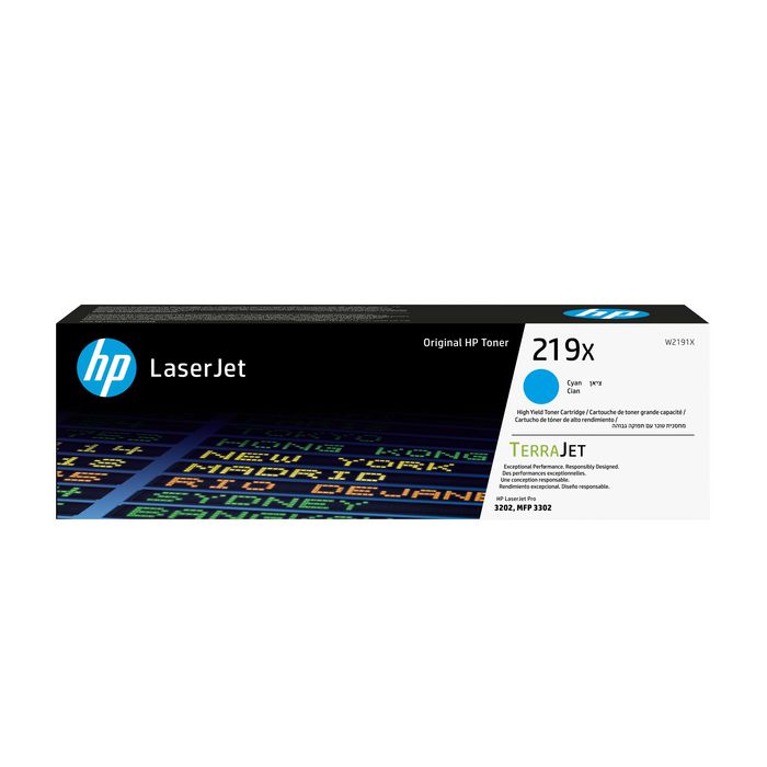 HP 219X HY Cyan Org LJ Toner Cartridge