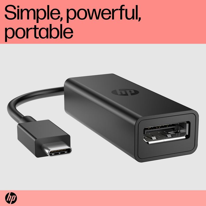 HP Usb-C To Displayport Adapter - Bilde 3