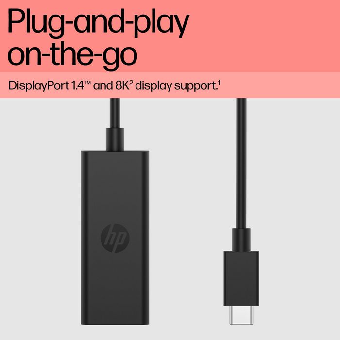 HP Usb-C To Displayport Adapter - Bilde 5