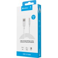 Sandberg USB 2.0 A-B male 1.8 m - Bilde 9
