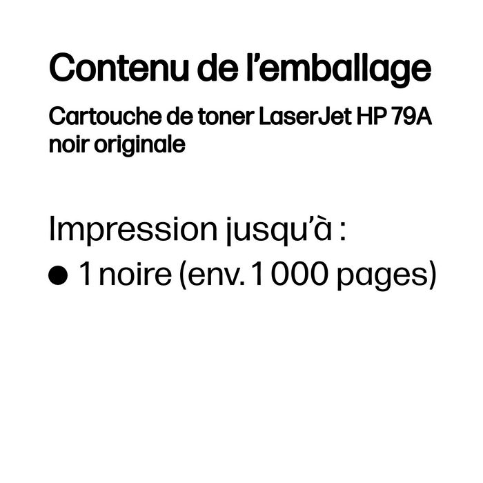 Toner/79A Black LaserJet Cart - Bilde 7