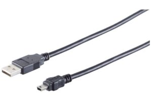 MicroConnect USB A - Mini USB B 8P 1.8m M-M