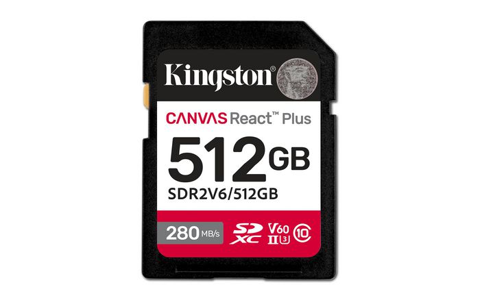 Kingston 512Gb Canvas React Plus Sdxc