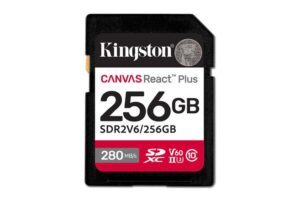 Kingston 256Gb Canvas React Plus Sdxc