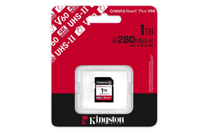 Kingston 1Tb Canvas React Plus Sdxc - Bilde 3