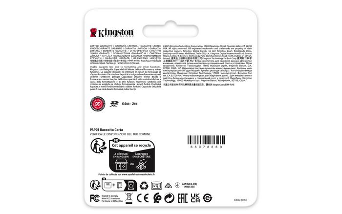 Kingston 1Tb Canvas React Plus Sdxc - Bilde 4
