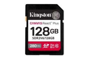 Kingston 128Gb Canvas React Plus Sdxc