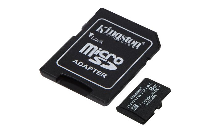 Kingston 8GB microSDHC Industrial C10 - Bilde 2