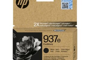 HP 937e EvoMore Black Org Ink Cartridge
